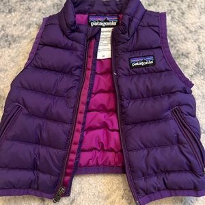 Patagonia baby girl vest